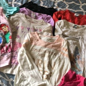 Lot of 11 shirts for girls